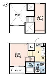 ASTERIA金山の物件間取画像